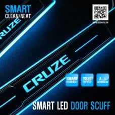 LED DOOR SILL SCUFF PLATES CHEVROLET CRUZE 2011-14